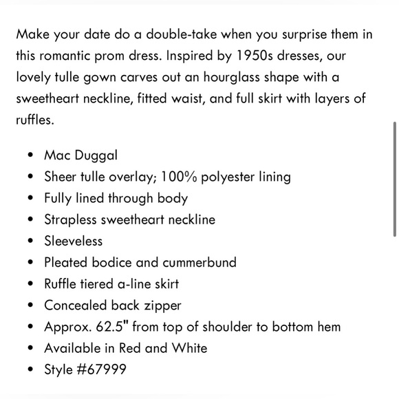 White tiered tulle layered gown - Picture 6 of 6